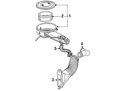 1993 Chevy S10 Heated Air Intake Diagram 1 - Thumbnail