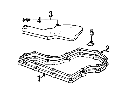 1997 Oldsmobile Cutlass Automatic Transmission, Maintenance Diagram