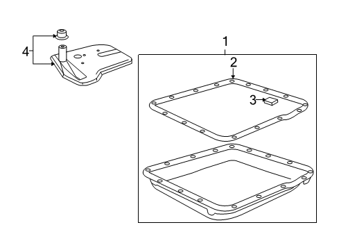 2007 GMC Yukon XL 2500 Transmission Diagram 1 - Thumbnail