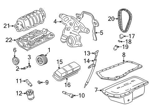 2001 Chevy Monte Carlo Filters Diagram 2 - Thumbnail