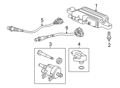 2017 Chevy Caprice Emission Components Diagram 1 - Thumbnail