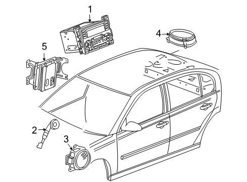 2005 Pontiac G6 Sound System Diagram