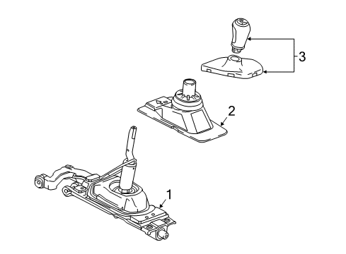 2020 Chevy Camaro Center Console Diagram