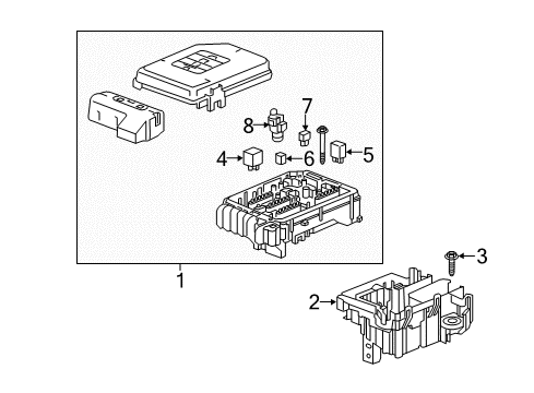 2021 Chevy Equinox Fuse Box Diagram