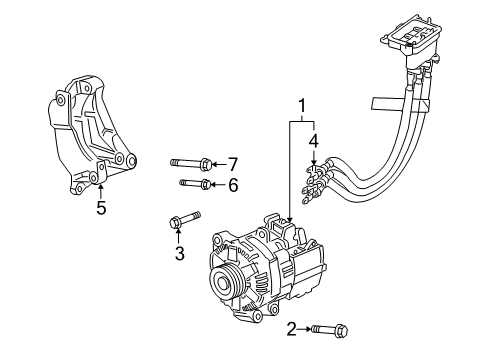 2009 Saturn Vue Alternator Diagram 2 - Thumbnail