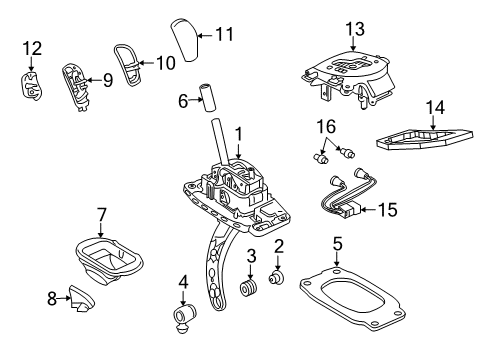 2013 Chevy Caprice Center Console Diagram 3 - Thumbnail