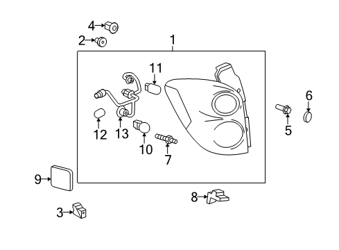 2012 Chevy Equinox Tail Lamps Diagram