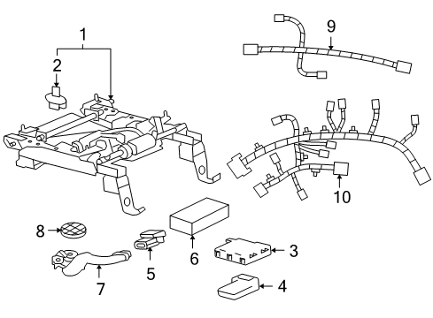 2006 Cadillac XLR Heated Seats Diagram 2 - Thumbnail