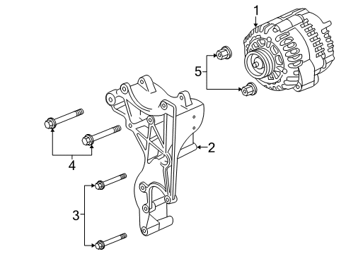 2011 Cadillac Escalade EXT Alternator Diagram