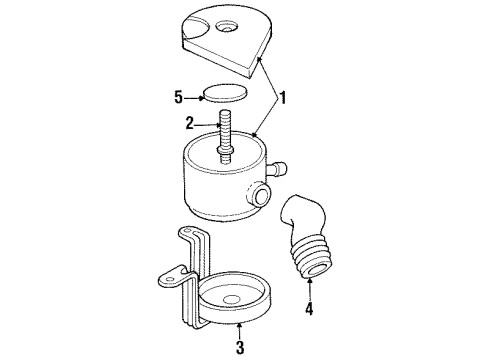 1988 Pontiac Grand Am Air Intake Diagram 1 - Thumbnail