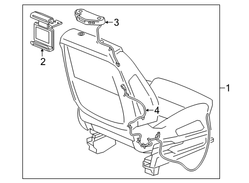 2021 GMC Acadia Entertainment System Components Diagram 2 - Thumbnail