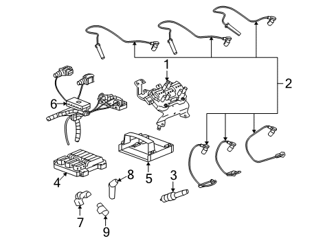 2007 Pontiac Torrent Ignition System Diagram