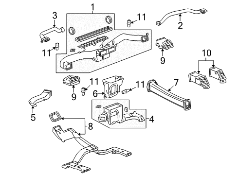 2007 Chevy Avalanche Automatic Temperature Controls Diagram