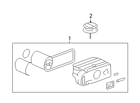 2009 Saturn Vue Electrical Components Diagram 11 - Thumbnail