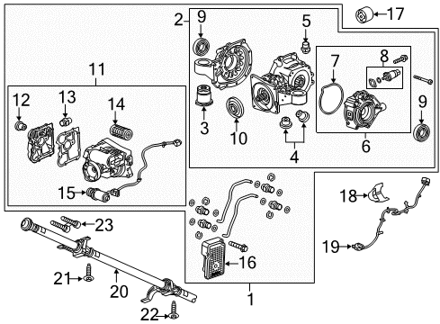 2014 Buick Regal Bolt/Screw Assembly, Propeller Shaft Diagram for 13324897