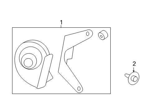 2010 Chevy Malibu Horn Diagram 1 - Thumbnail