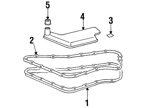 1998 Chevy Lumina Automatic Transmission, Maintenance Diagram 1 - Thumbnail