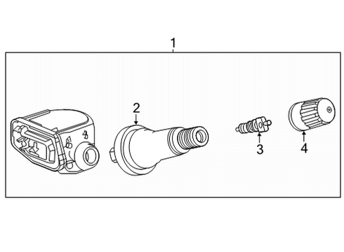 2022 Chevy Trailblazer Tire Pressure Monitoring Diagram