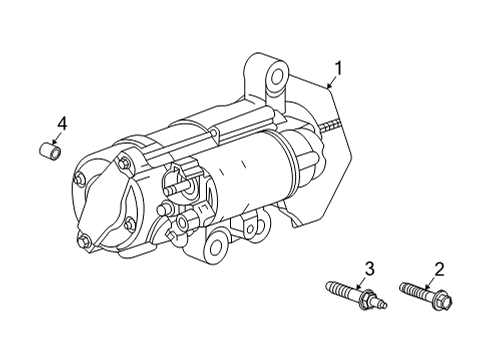 2024 Cadillac CT4 Starter Diagram 2 - Thumbnail