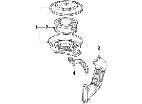 1989 Chevy S10 Blazer Filters Diagram 2 - Thumbnail