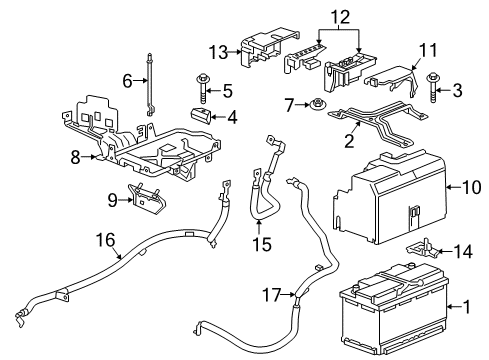 2019 Buick Regal Sportback Battery Diagram 1 - Thumbnail