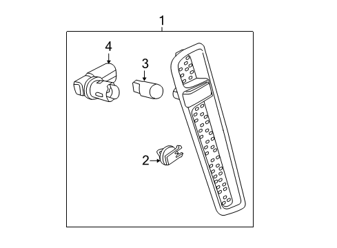 2015 Chevy SS Side Marker Lamps Diagram