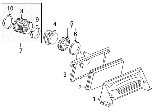 2004 Chevy SSR Filters Diagram 1 - Thumbnail