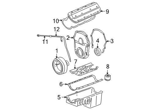 2004 GMC Yukon XL 2500 Filters Diagram 3 - Thumbnail