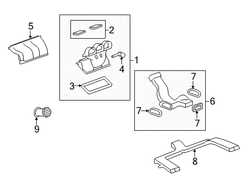 2009 Saturn Vue Ducts Diagram