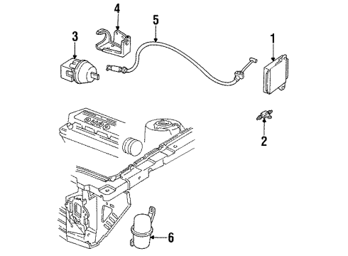 1994 Buick Skylark Cruise Control System, Electrical Diagram 2 - Thumbnail