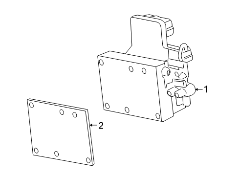 2006 Hummer H3 Anti-Lock Brakes Diagram 1 - Thumbnail