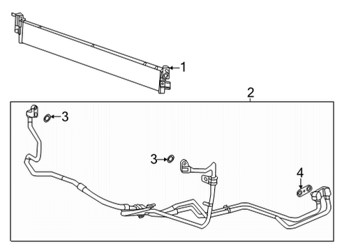 2021 Chevy Suburban Trans Oil Cooler Diagram 2 - Thumbnail