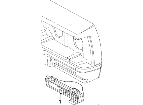 1989 Pontiac Safari Park Lamps Diagram