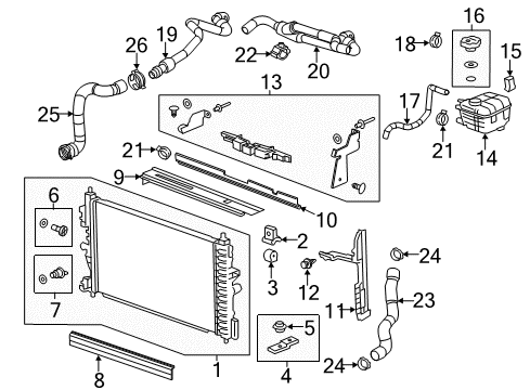 2014 Chevy Cruze Clip Diagram for 11611775