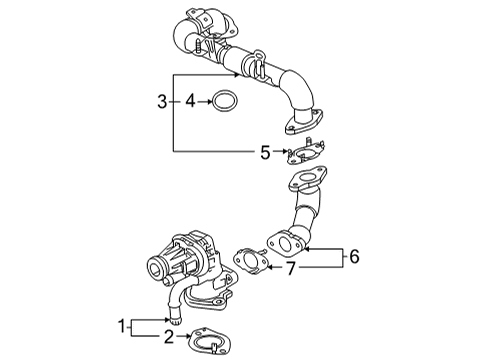 2022 GMC Yukon EGR System, Emission Diagram 1 - Thumbnail