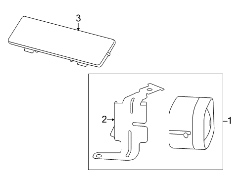 2013 Cadillac CTS Alarm System Diagram