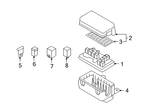 2010 Chevy Aveo Fuse & Relay Diagram