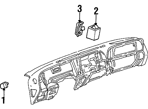 1995 GMC Yukon Daytime Running Lamps Diagram