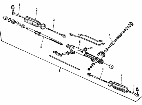 1984 Buick Century Hose Assembly, P/S Gear Outlet Diagram for 26001768