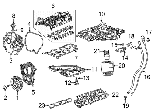 2021 Cadillac CT4 Intake Manifold Diagram 1 - Thumbnail