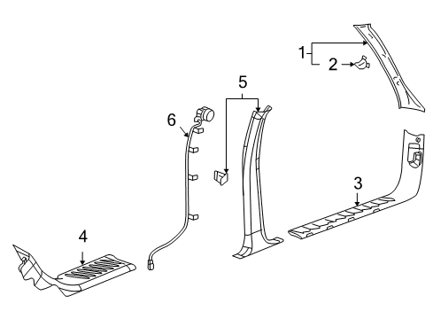 2004 Buick Rainier Automatic Temperature Controls Diagram