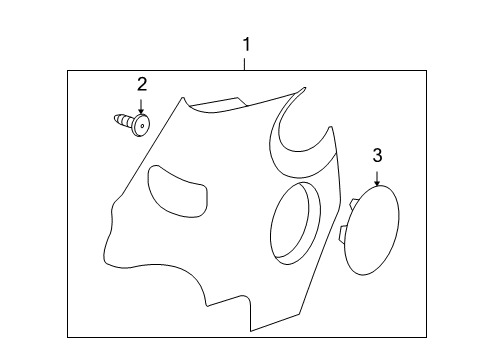 2007 Chevy Corvette Interior Trim - Quarter Panels Diagram 2 - Thumbnail