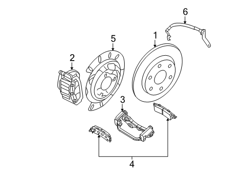 2004 Chevy Astro Rear Brakes Diagram