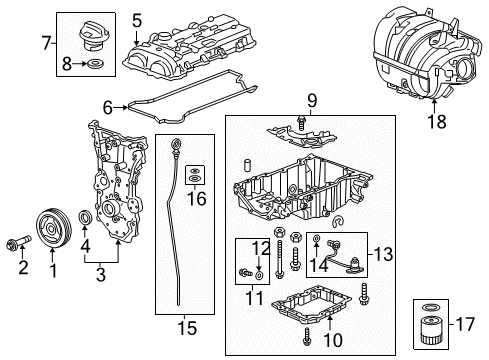 2018 GMC Acadia Senders Diagram 1 - Thumbnail