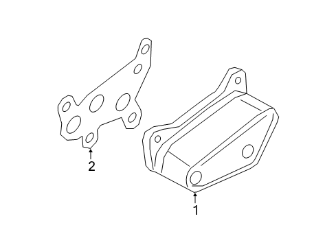 2024 GMC Terrain Oil Cooler Diagram