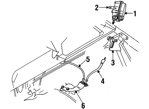 2004 Oldsmobile Silhouette Fuel Supply Diagram