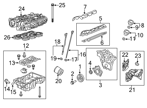 2014 Cadillac SRX Intake Manifold Diagram