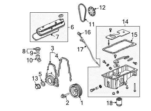 2004 Chevy Trailblazer EXT Filters Diagram 4 - Thumbnail