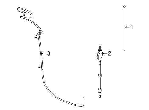 2005 Saturn Relay Antenna & Radio Diagram 2 - Thumbnail