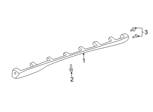 1999 Pontiac Sunfire Exterior Trim - Pillars, Rocker & Floor Diagram 2 - Thumbnail